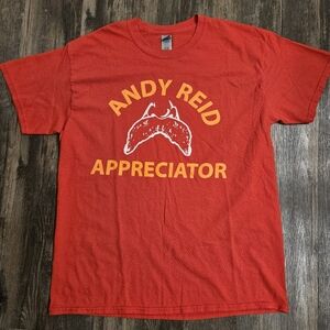 Gildan Red Andy Reid Appreciator T-Shirt